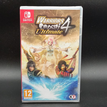 Warriors Orochi 4 Ultimate Nintendo SWITCH FR New/Sealed KOEI TECMO Action Aventure