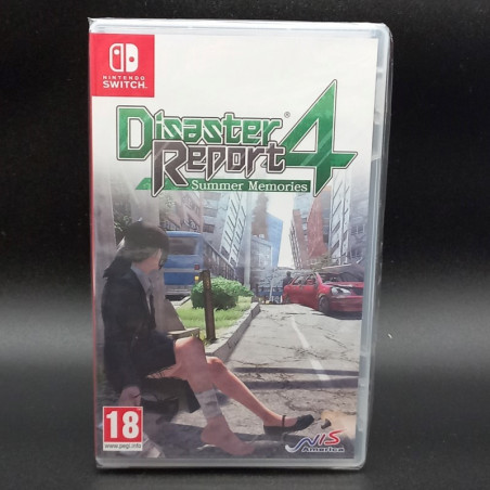 Disater Report 4: Summer Memories Nintendo SWITCH FR NEW/SEALED NIS AMERICA Aventure Survival