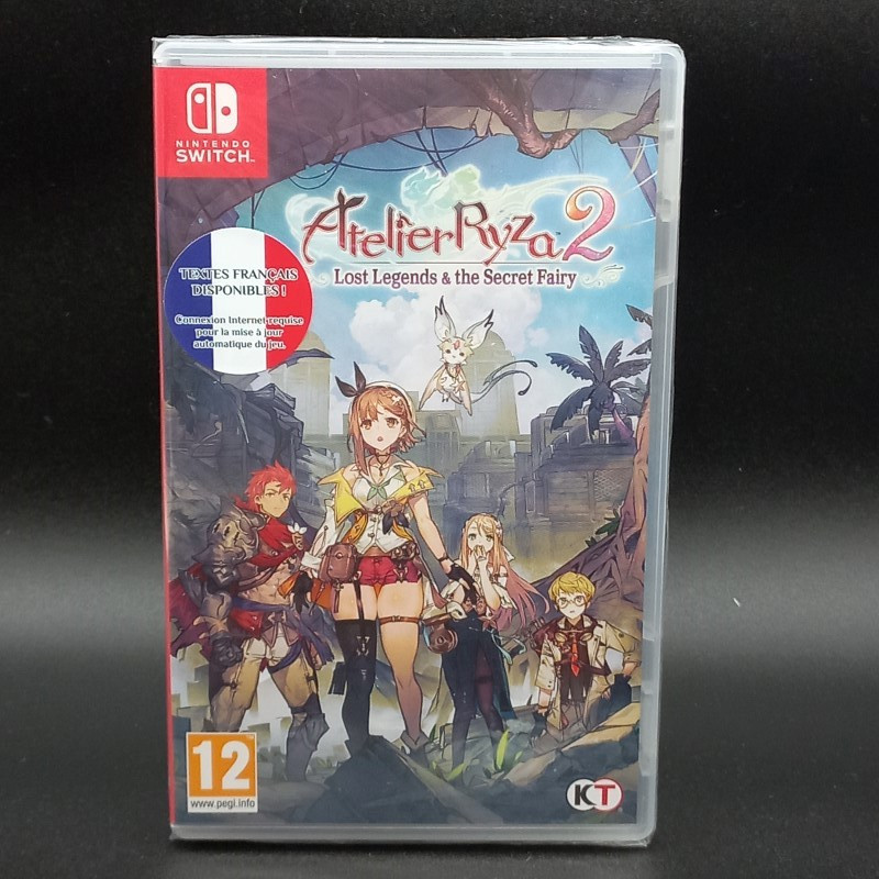 Atelier Ryza 2: Lost Legends&the Secret Fairy Nintendo SWITCH FR NEW/SEALED Koei Tecmo RPG