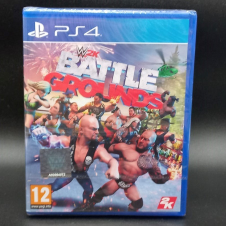 WWE 2K Battlegrounds Sony PS4 FR NewSealed 2K GAMES Wrestlemnia Fighting VS Catch