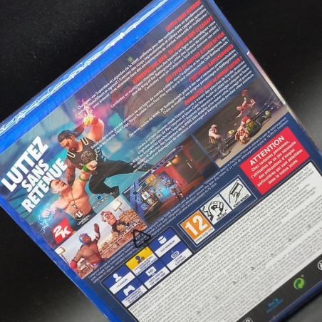 WWE 2K Battlegrounds Sony PS4 FR NewSealed 2K GAMES Wrestlemnia Fighting VS Catch