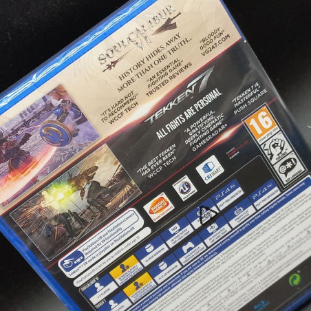 Tekken 7&Soul Calibur 6/VI Sony PS4 UK Game in EN-FR-DE NewSealed Bandai Namco Combat VS Fighting