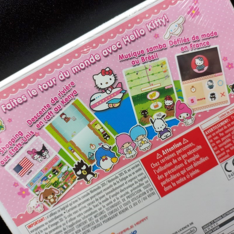 Le Tour Du Monde Avec Hello Kitty Et Ses Amis Nintendo 3ds Fr New Idea