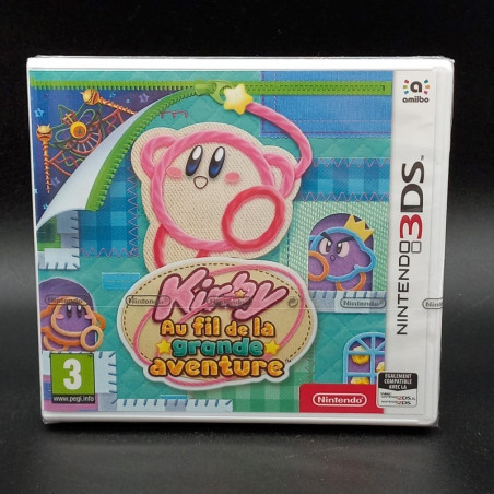 Kirby Au Fil De La Grande Aventure Nintendo 3DS FR NEW/SEALED Platform