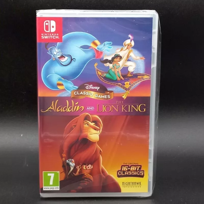 Disney Classic Games: Aladdin and The Lion King for Nintendo