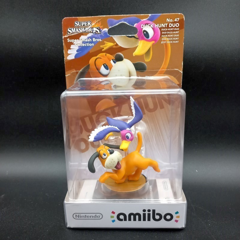 Amiibo Duck Hunt Duo N47 Super Smash Bros Collection NINTENDO Euro New/Sealed Nes