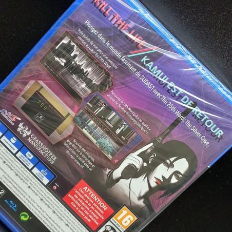 The 25TH Ward: The Silver Case Sony PS4 FR Game In ENGLISH New/Sealed NIS AMERICA Aventure
