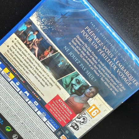 The Dark Pictures Anthology Man Of Medan Sony PS4 FR New/Sealed BANDAI NAMCO Aventure