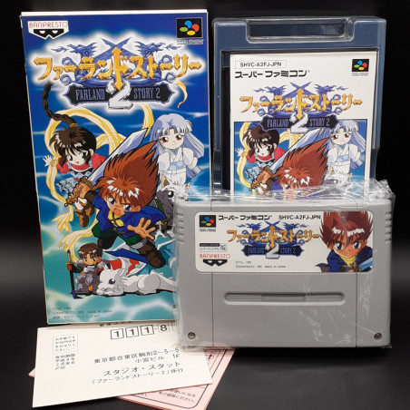 Farland Story 2 Super Famicom Japan Game Nintendo SFC RPG Banpresto 1995