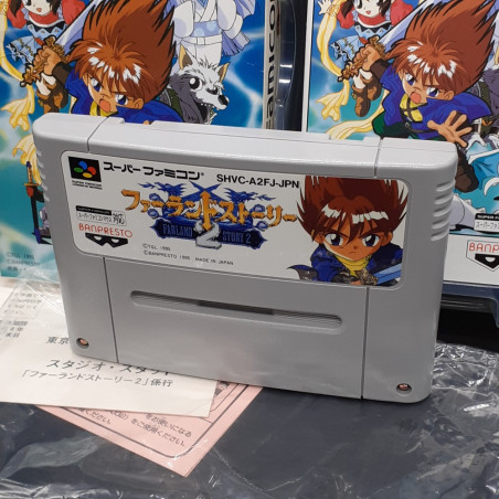 Farland Story 2 Super Famicom Japan Game Nintendo SFC RPG Banpresto 1995