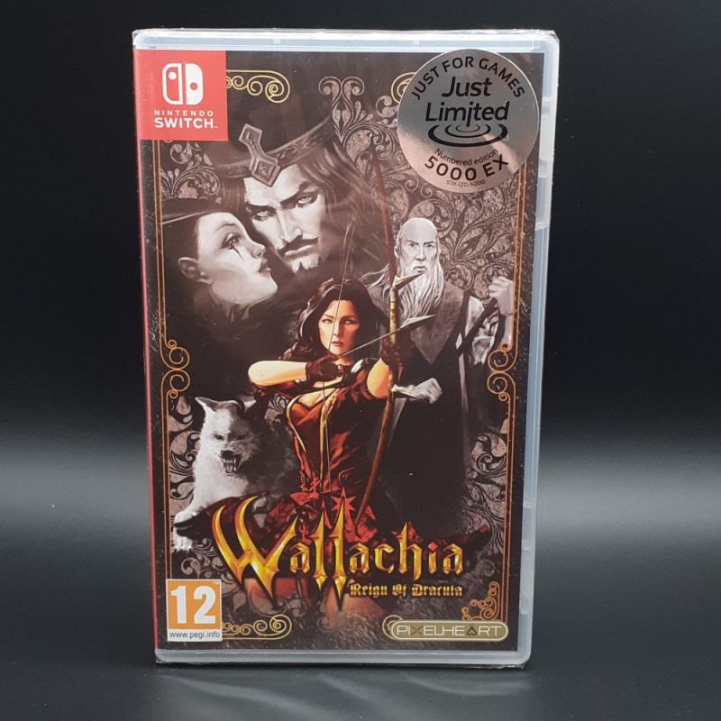 Wallachia Reign Of Dracula Nintendo Switch Euro Game In EN-FR-ES-IT-PT Neuf/NewSealed PixelHeart Platform Action Adventure
