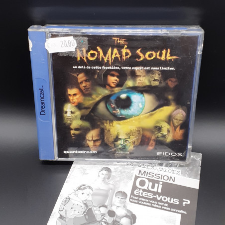 The Nomad Soul Sega Dreamcast FR PAL Game Action Adventure (David Bowie Music) DV-LN1