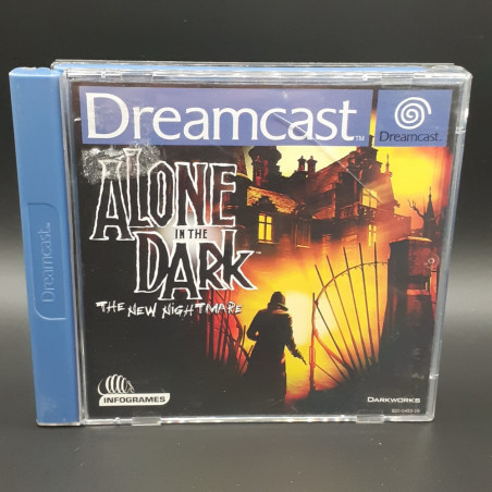 Alone In The Dark The New Nightmare Sega Dreamcast FR PAL Game Action Adventure Infogrames (DV-LN1)