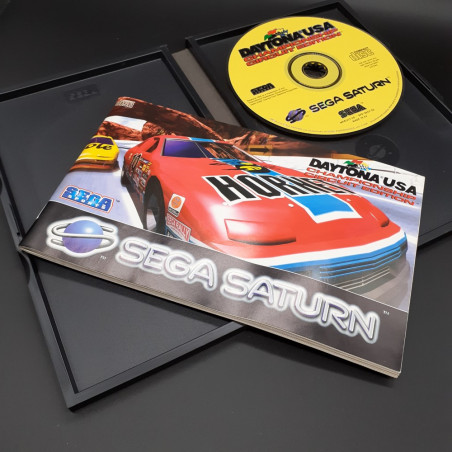 Daytona USA Championship Edition Sega Saturn PAL Euro Game Car Racing Sega 1995