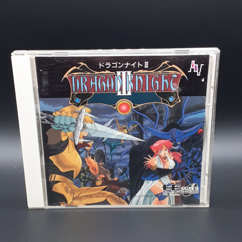 Dragon Knight III Nec PC Engine Super CD-Rom² Japan Game PCE Eroge RPG Nec Avenue 1994