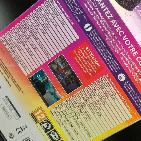 LET'S SING HITS FRANCAIS ET INTERNATIONAUX 2021+2 MICROS SONY PS4 FR NEW/SEALED MUSIQUE CHANT