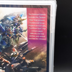 SD Gundam G Generation Cross Rays Platinum Edition Switch Asian Game In ENGLISH NewSealed Nintendo Bandai Namco