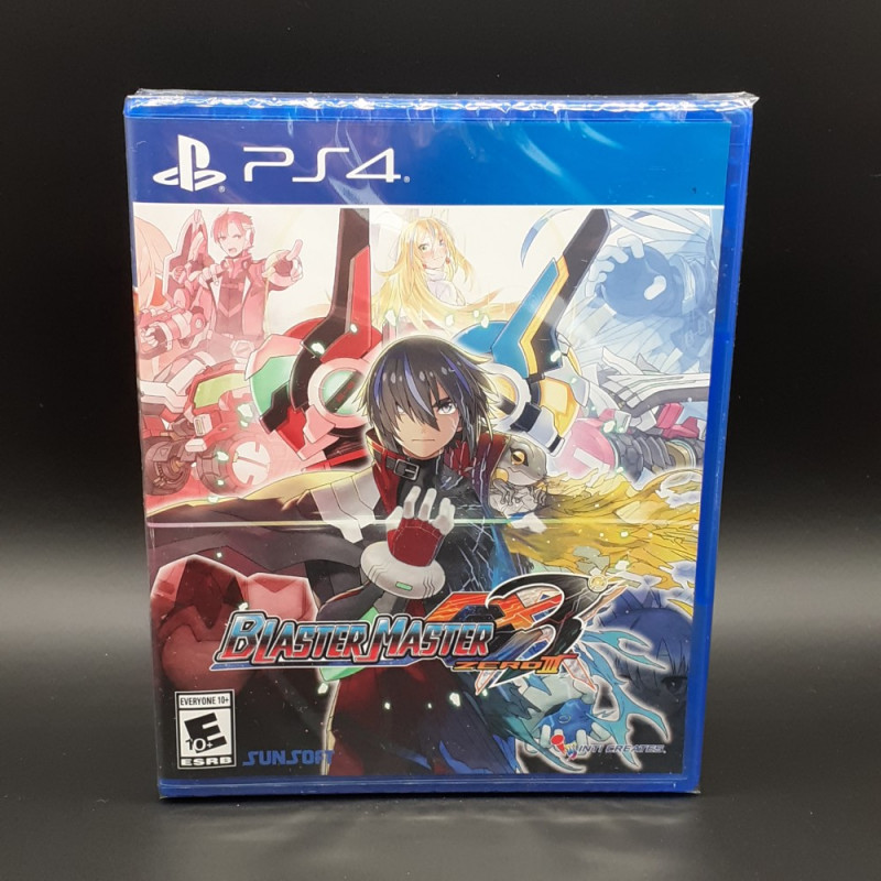 Blaster Master Zero 3 III PS4 Limited Run 406 Game In EN-FR-DE-SP New Sealed Playstation 4/PS5 Action Metroidvania