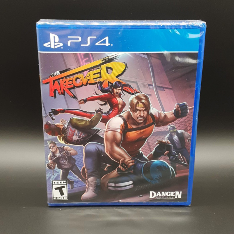 The Takeover PS4 Limited Run 408 Game In EN-FR-DE-SP-JP Neuf/New Sealed Playstation 4/PS5 Beat Them All