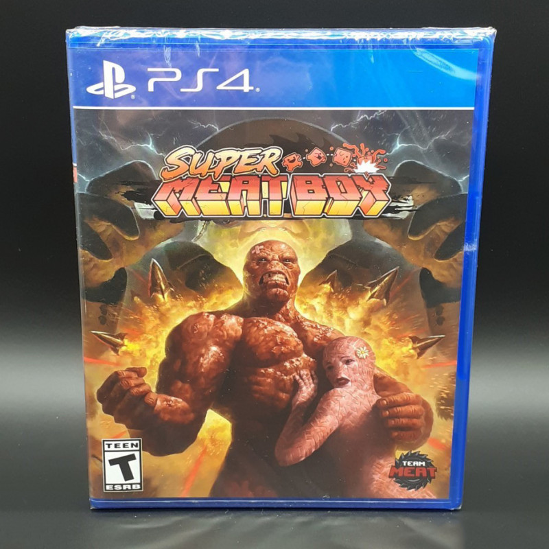 Super Meat Boy PS4 Limited Run 410 Game Neuf/New Sealed Playstation 4/PS5 Platform Action