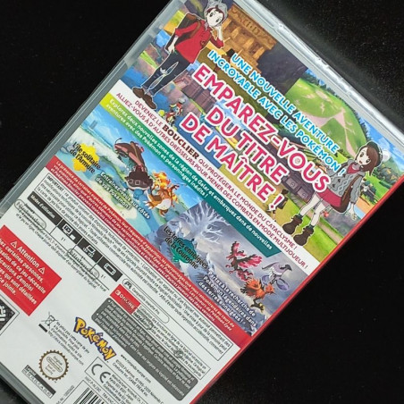Pokemon Bouclier+Pass d' extension Nintendo SWITCH FR New/Sealed RPG Pikachu
