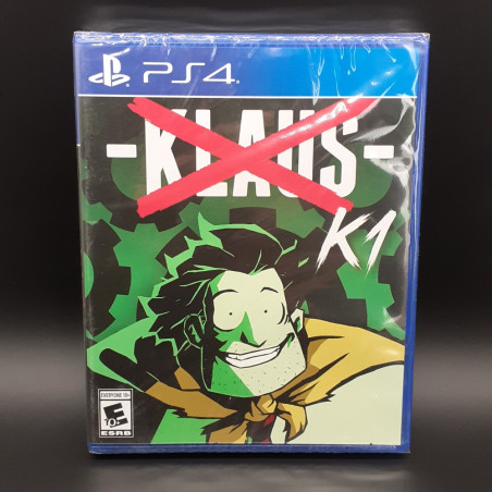 KLAUS K1(Cover Variant 2) PS4 USA Neuf/New Sealed Playstation4-PS5 HardCopyGames Puzzle Platform