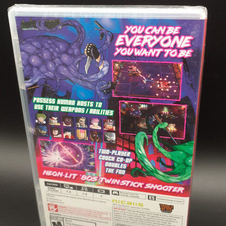 HyperParasite Nintendo Switch USA Game In EN-FR-DE-ES-IT NEUF/NEW Sealed Twin-Stick Shooter Nicalis