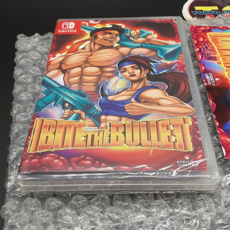Bite The Bullet +Postcard Switch Strictly Limited Game in EN-FR-DE-ES-IT Neuf/NewSealed Nintendo Action