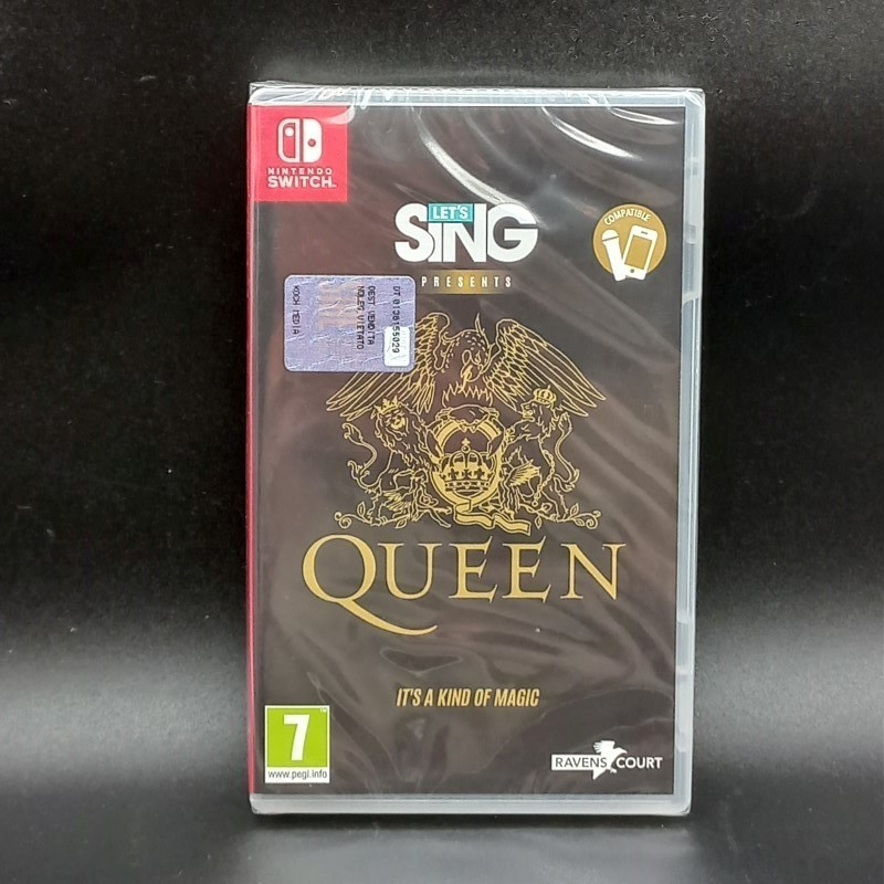 Let's Sing QUEEN Nintendo SWITCH FR New/Sealed MUSIC CHANTER