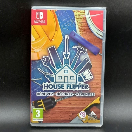 House Flipper Renovez-Decorez-Revendy Nintendo SWITCH FR New/Sealed MERGE Simulation