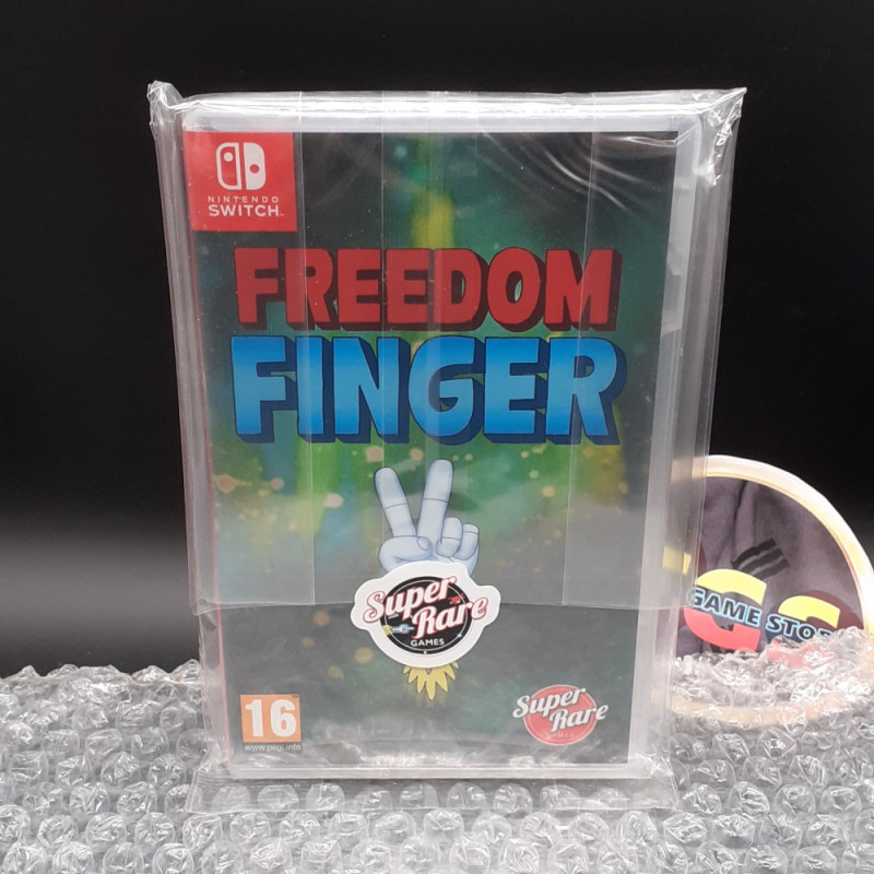 FREEDOM FINGER (+Bonus) Switch Super Rare Games °39 In EN-ES-DE Neuf/NewSealed Nintendo Shmup Shooting