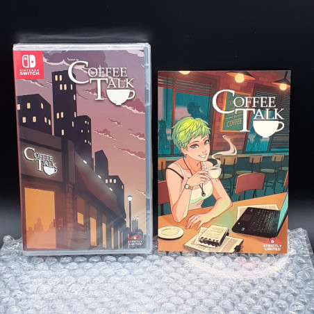 COFFEE TALK (+Postcard) Switch Strictly Limited Game in EN-FR-DE-ES Neuf/NewSealed