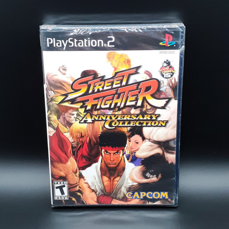 STREET FIGHTER ANNIVERSARY COLLECTION Hyper & III Third Strike PS2 US Game NEW