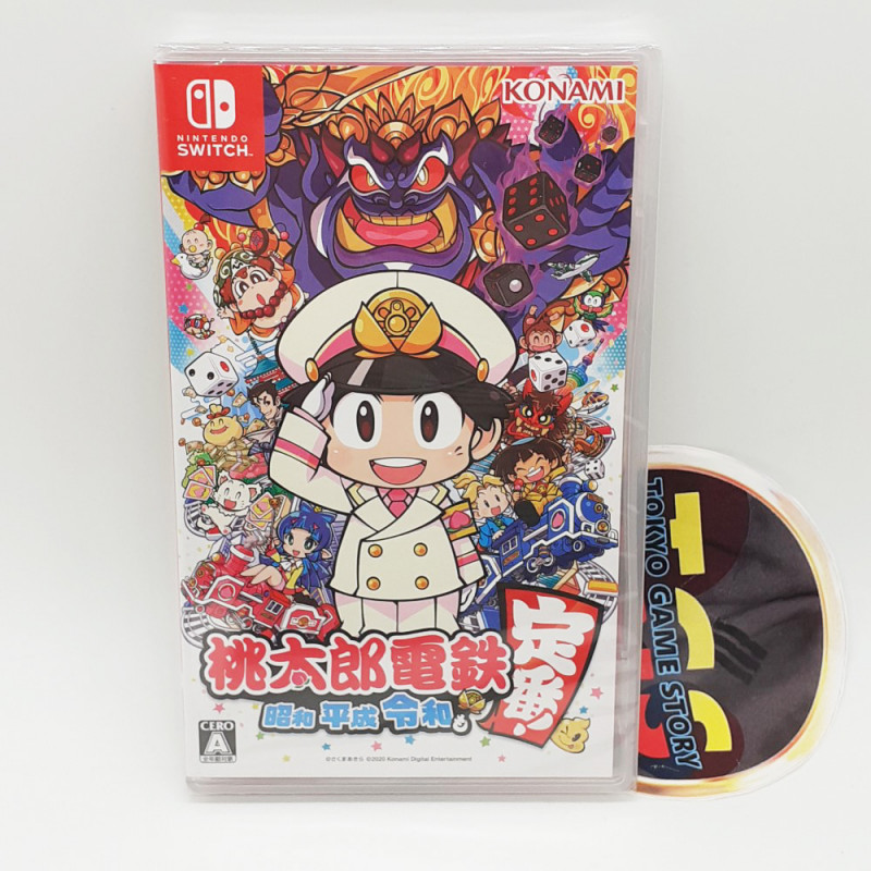 MOMOTARO DENTETSU Showa, Heisei, Reiwa mo Teiban! Nintendo Switch Japan Game NEW