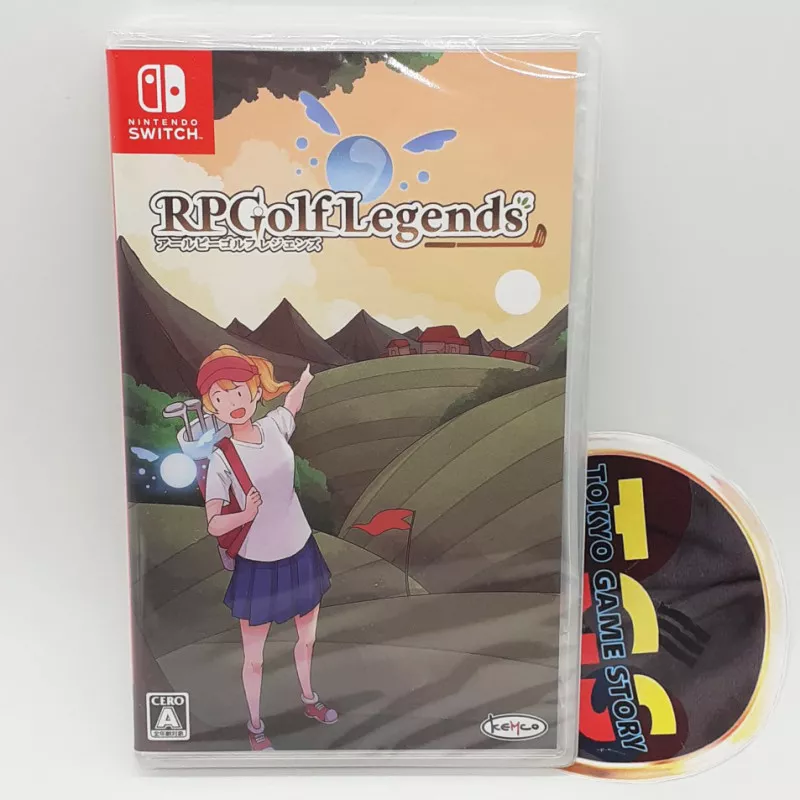 アールピーゴルフ レジェンズ Nintendo Switch Japan Game In EN-FR-ES-DE-IT New Sealed Golf  RPG Kemco