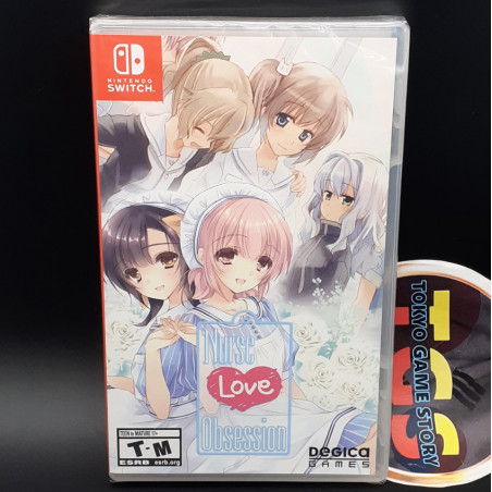 NURSE LOVE OBSESSION Addiction & Syndrome Nintendo Switch USA Game Neuf/New Sealed