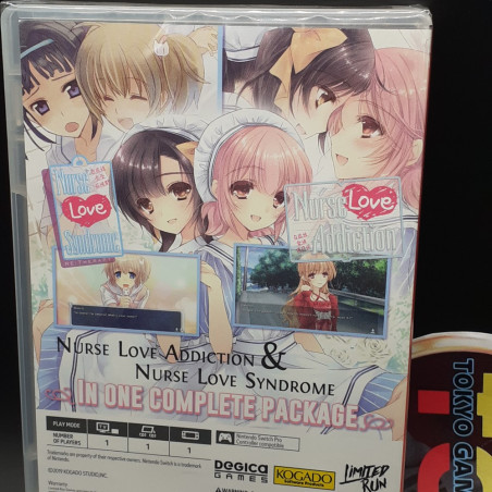 NURSE LOVE OBSESSION Addiction & Syndrome Nintendo Switch USA Game Neuf/New Sealed