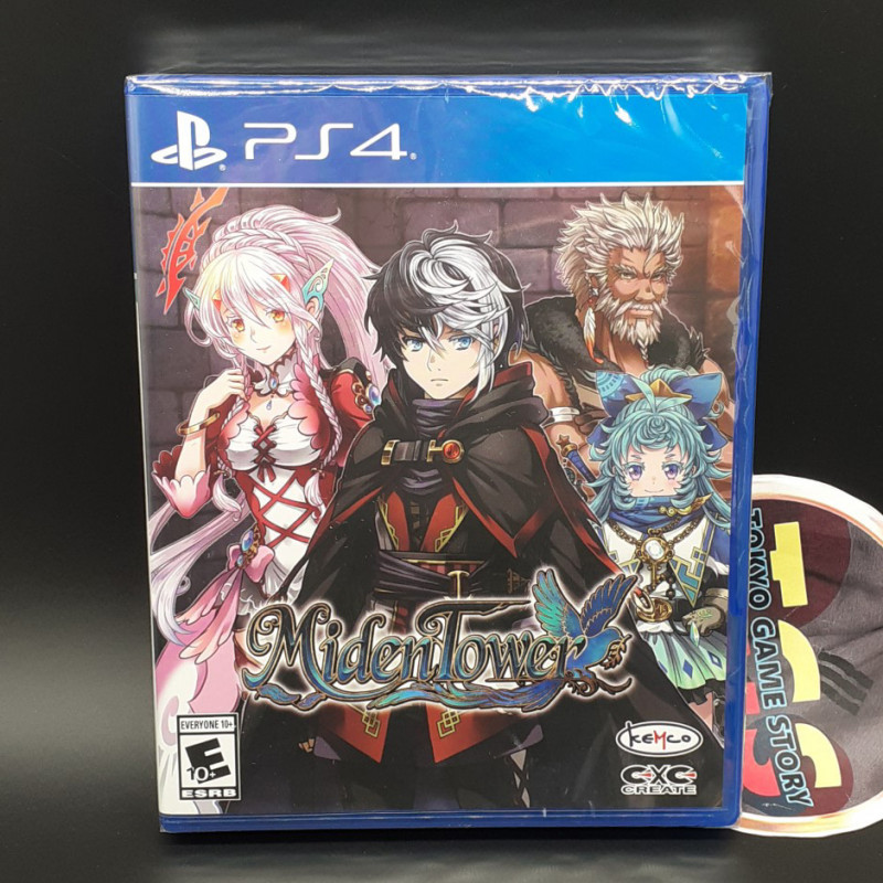 MIDEN TOWER PS4 Limited Run Edition 407 Neuf/New Sealed Playstation 4/PS5 Kemco RPG