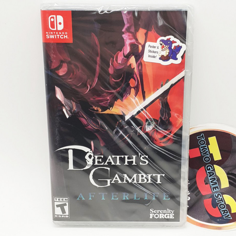 DEATH'S GAMBIT Afterlife +Poster&Stickers Switch USA Game In EN-FR-ES-DE-IT NEW Action RPG