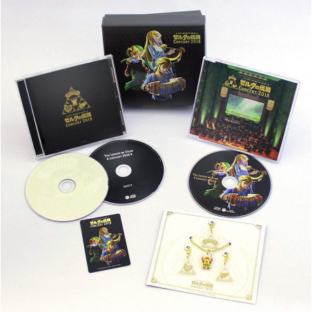The Legend Of Zelda Concert 2018(2CDs+Blu-Ray LimitedEdition) OST JPN NEW Music