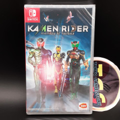 KAMEN RIDER Memory Of Heroez Switch Asian Game&Cover In ENGLISH Neuf/New Sealed Bandai Namco