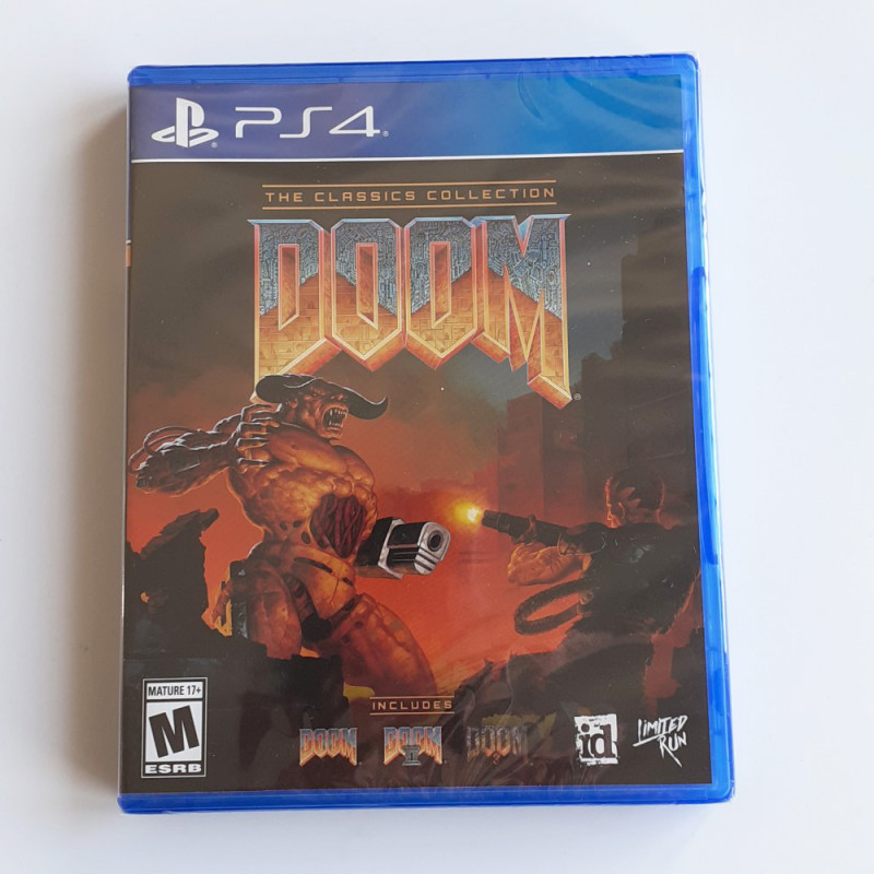 DOOM The Classic Collection (1,II & 3) PS4 USA Game Neuf/New Sealed Playstation4/PS5