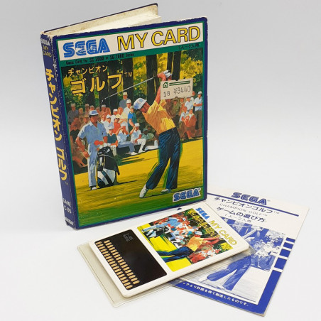 Champion Golf Sega MY CARD SC-3000 SG-1000 Japan Game Jeu C-05 1983