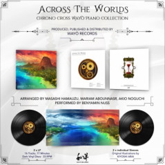 Vinyle Across The Worlds: Chrono Cross WAYO PIANO COLLECTION New/Sealed Records WAYO-V010 2LP YASUNORI MITSUDA