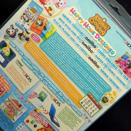 Album Animal Crossing Amiibo Cards/Cartes Series 3 Euro New/SEALED Nintendo (DV-FC1)