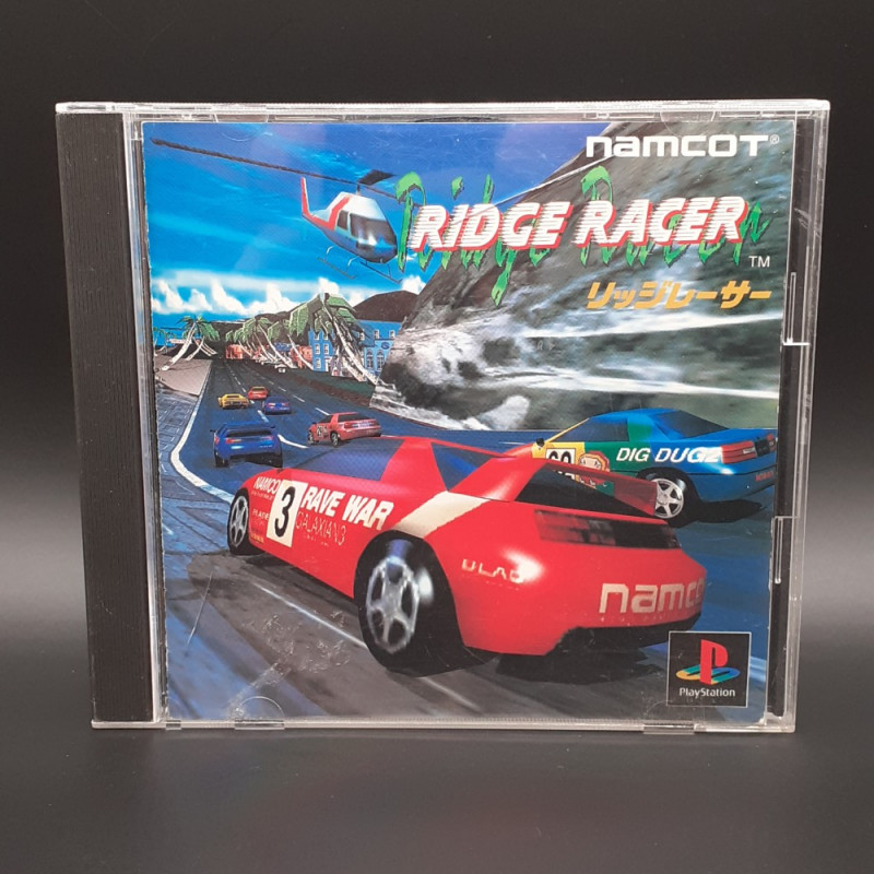 RIDGE RACER PS1 Japan Game Playstation 1 PS One Namcot Racing