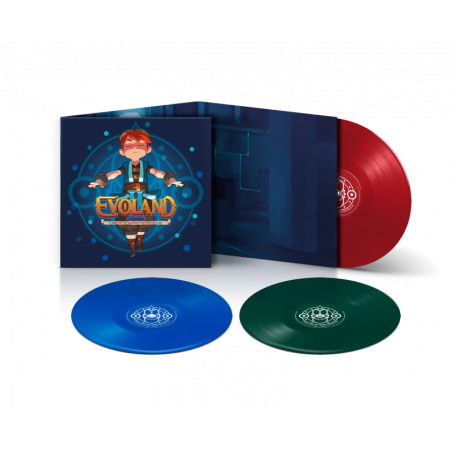 Vinyle Evoland II Soundtrack RAG-LP-02 3LP(500 Copies)Red Art Games New/Sealed Shiro Games(DV-FC1)