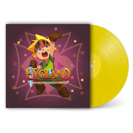 Vinyle Evoland Soundtrack RAG-LP-01 1LP(500 Copies)Red Art Games New/Sealed Shiro Games (DV-FC1)