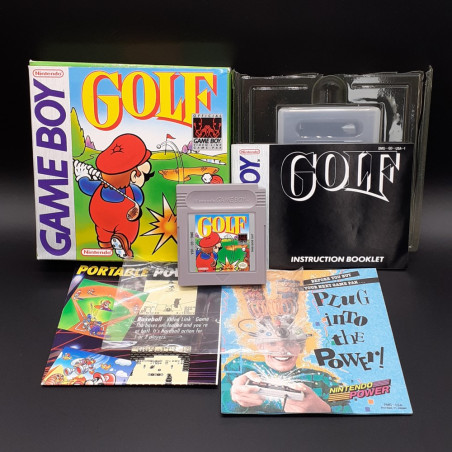 GOLF Nintendo Game Boy DMG-GO USA Jeu Gameboy Mario Golf 1990