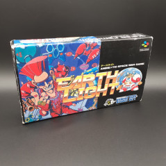 EARTH LIGHT Super Famicom Japan Game Nintendo SFC Hudson Soft Simulation SHVC-H3
